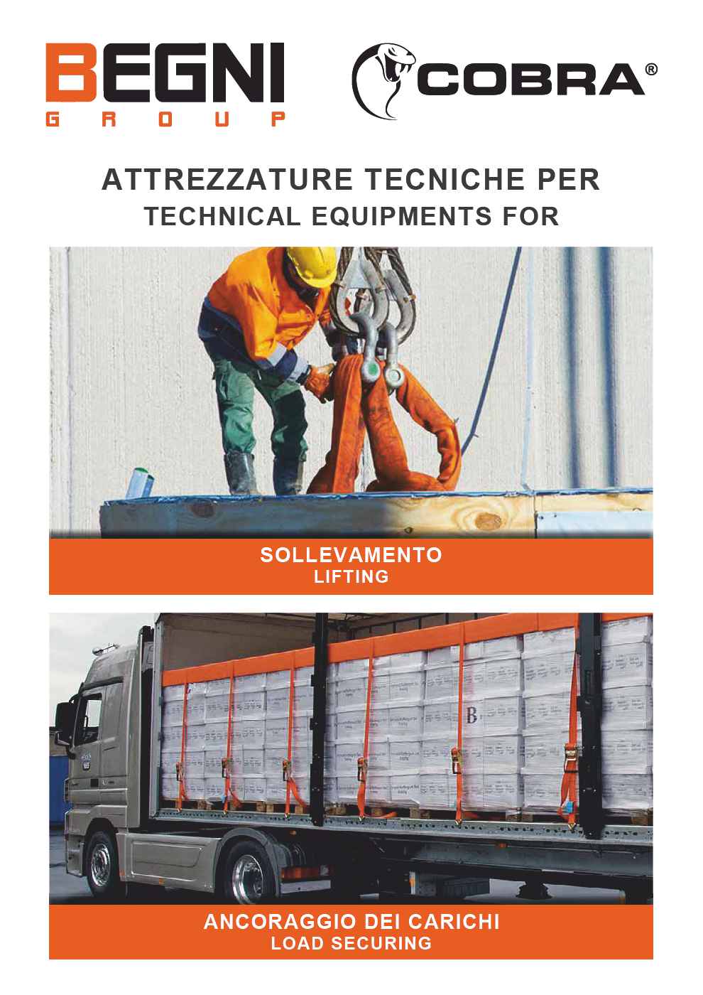 Begni Group - Sollevamento e ancoraggio dei carichi