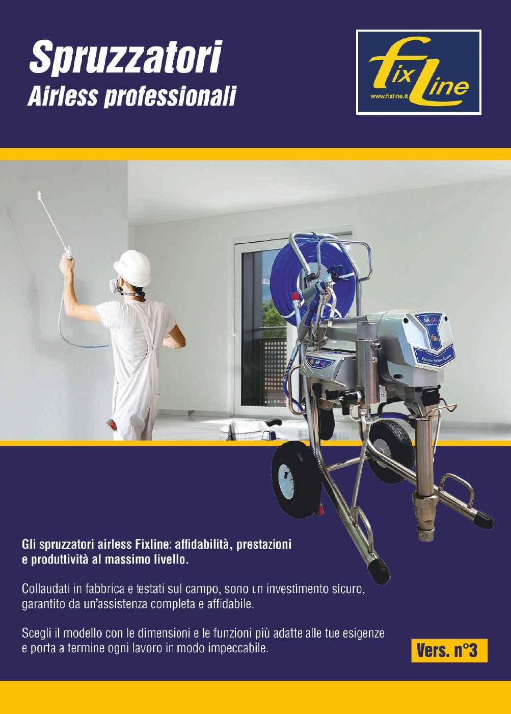 BROCHURE  SPRUZZATORI AIRLESS FIXLINE