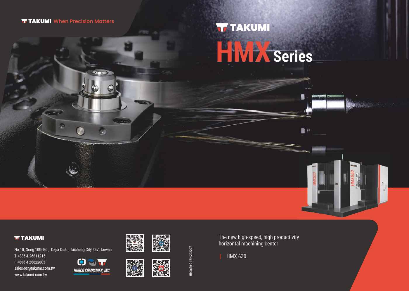 Catalogo TAKUMI Serie HMX630