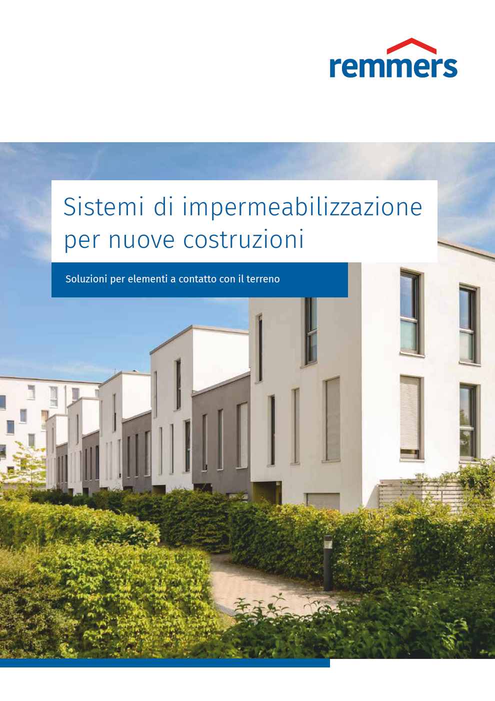 Sistemi di impermeabilizzazione per nuove costruzioni
