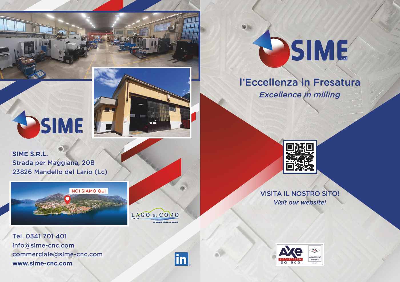 Brochure Produzione Sime CNC