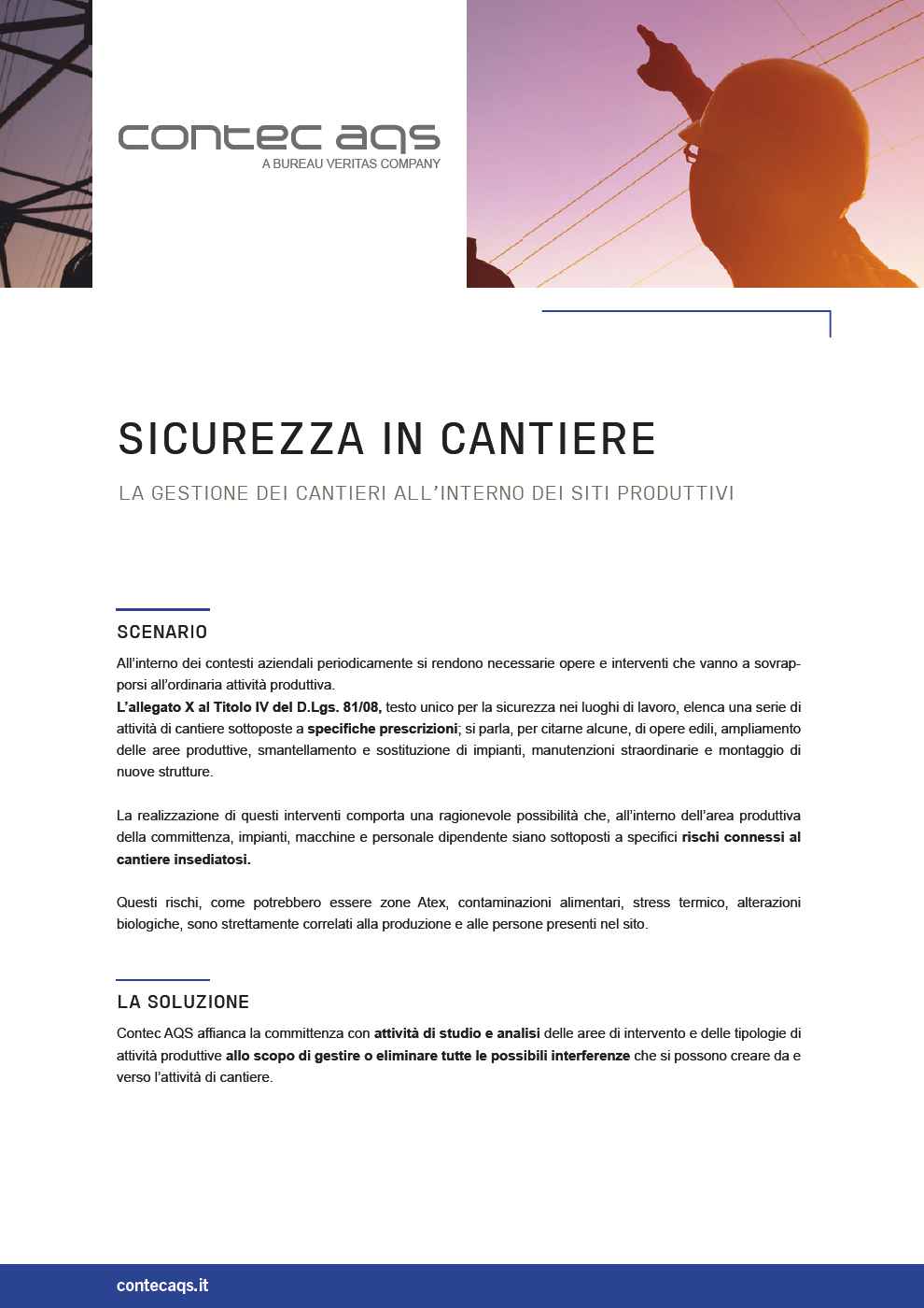 Sicurezza in Cantiere