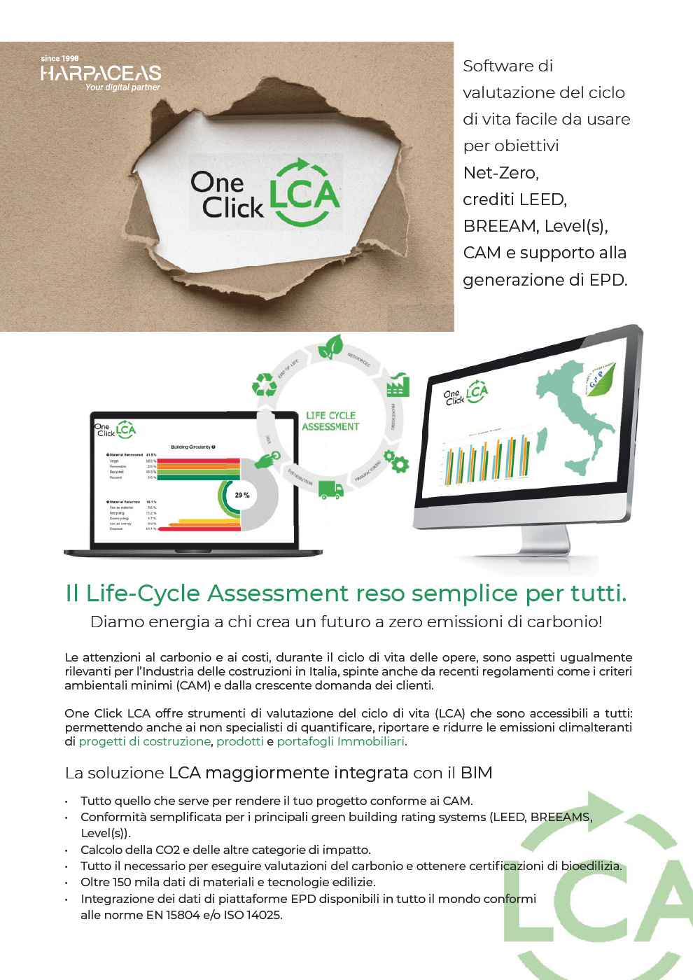 Il Life-Cycle Assessment reso semplice per tutti.