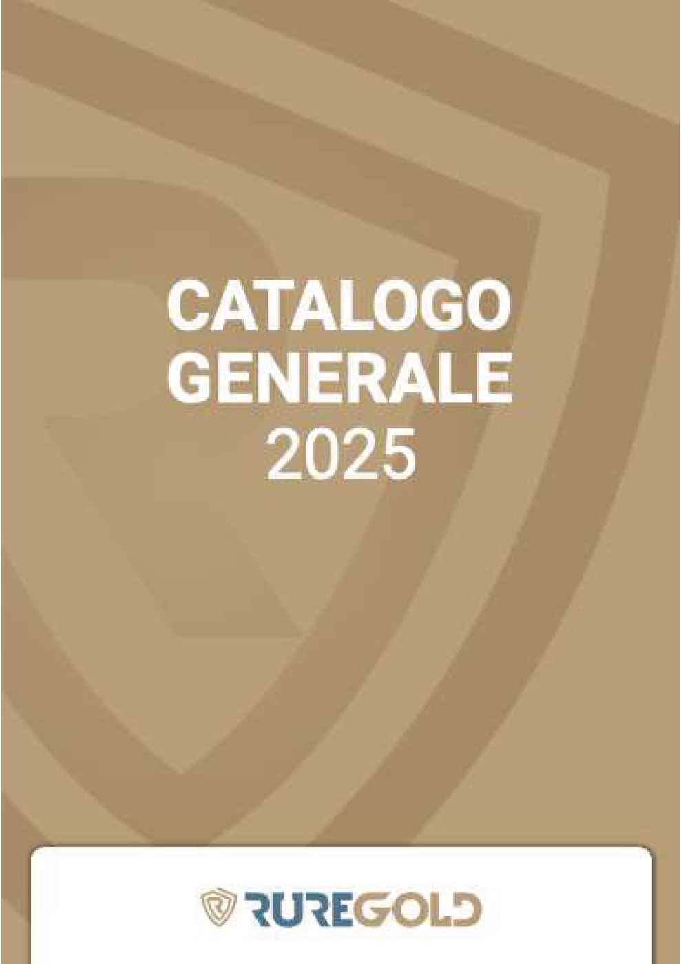 Catalogo RureGold 2025 - SCARICALO SU RUREGOLD.IT