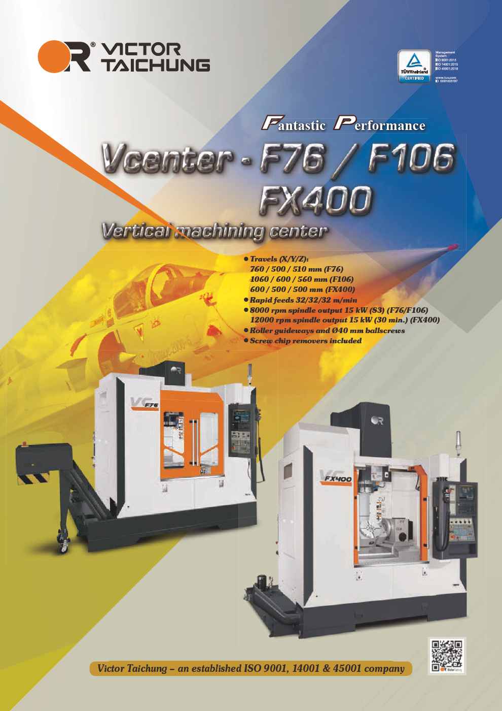 Centro di lavoro verticale F106