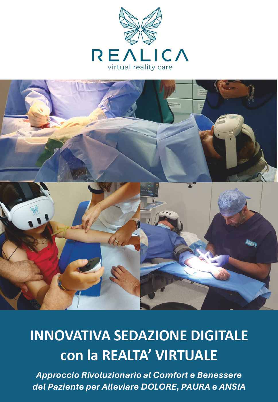 SEDAZIONE DIGITALE tramite visore di REALTA' VIRTUALE