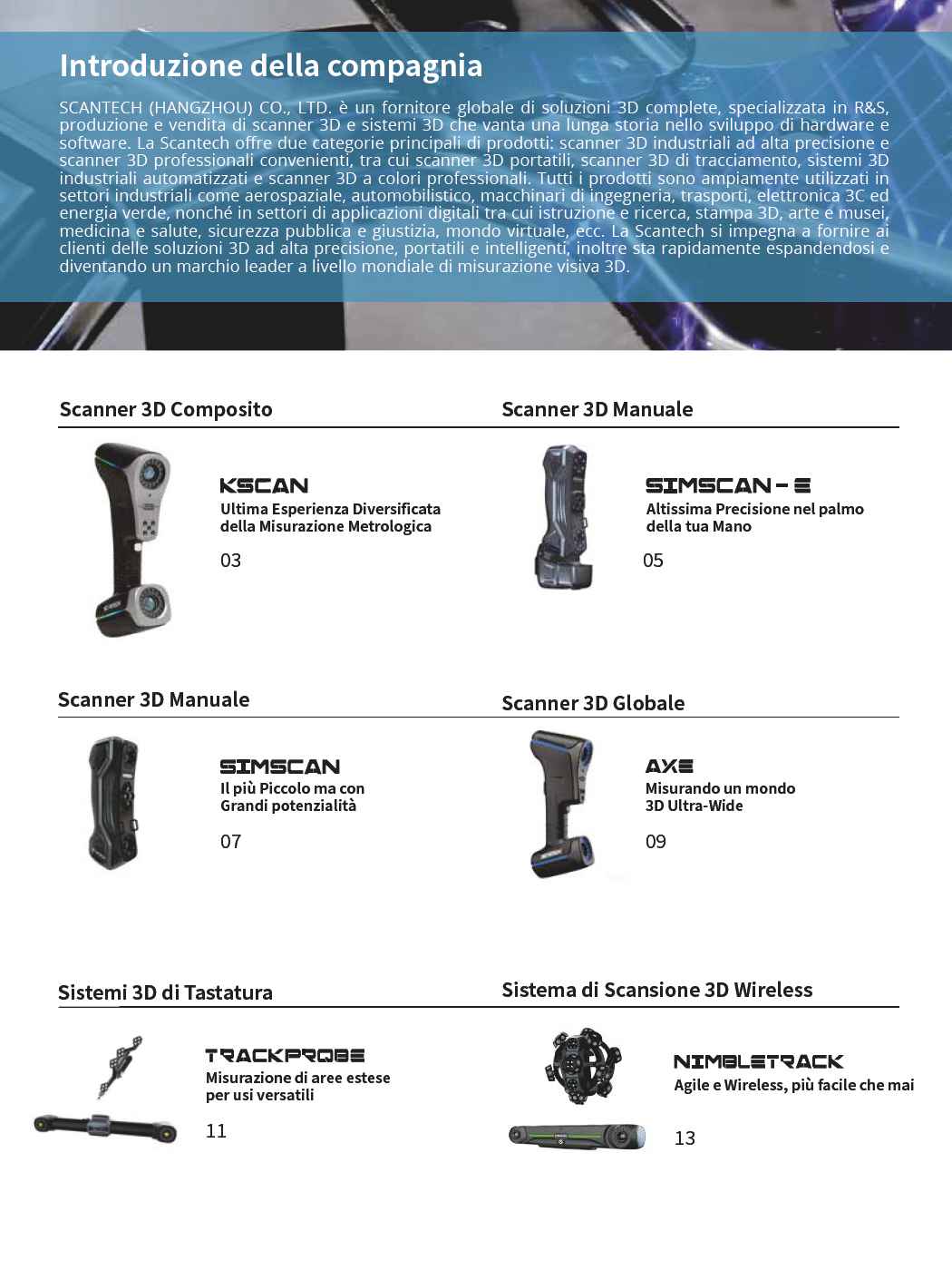 Introduzione della compagnia