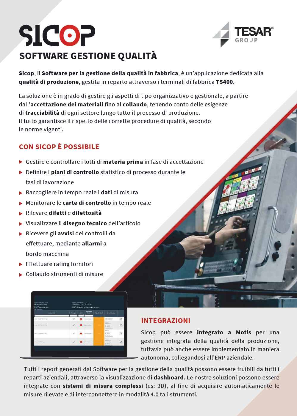 SICOP - Software gestione qualità