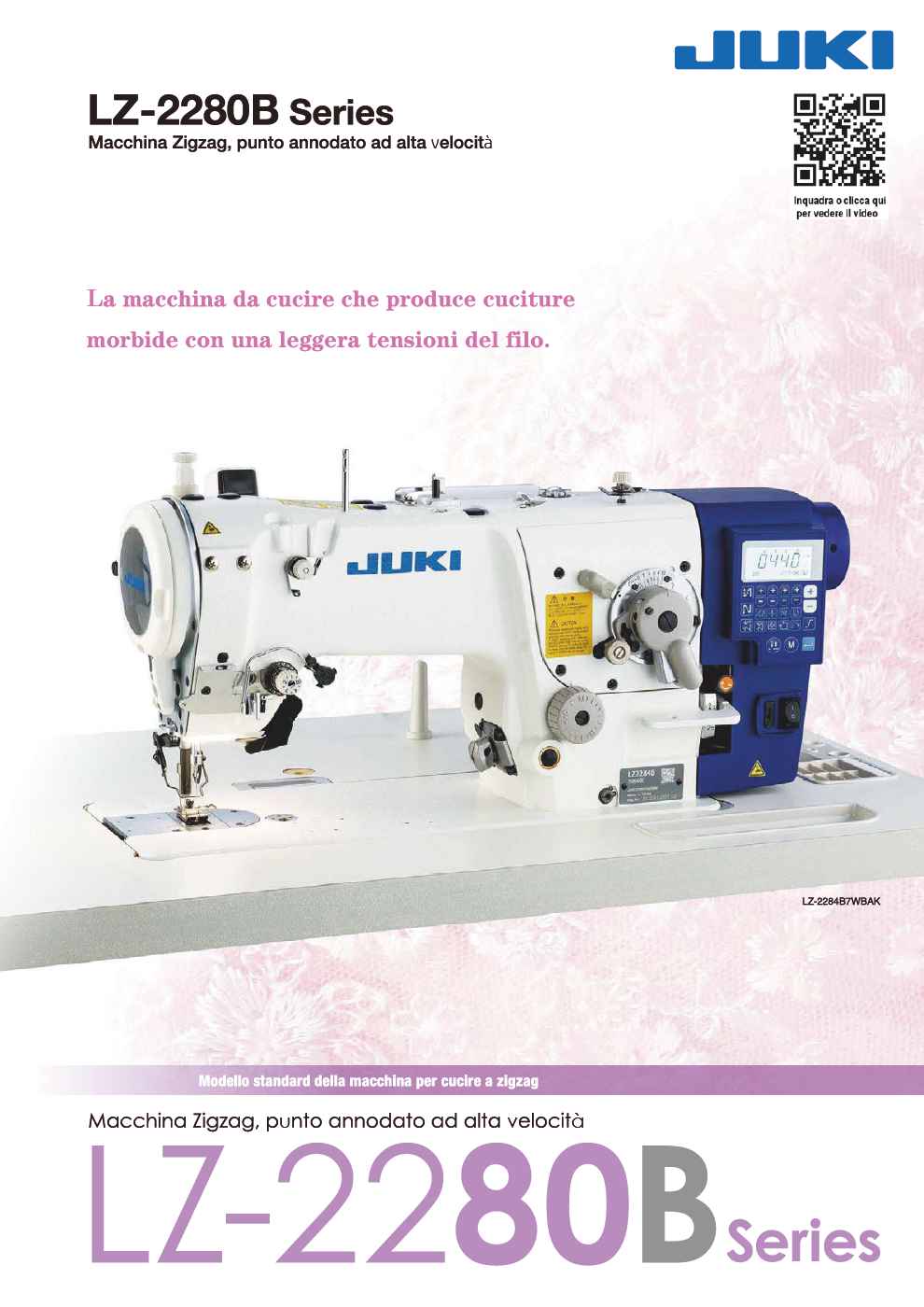 LZ-2290C SERIES - Macchina zig zag con tecnologia digitale