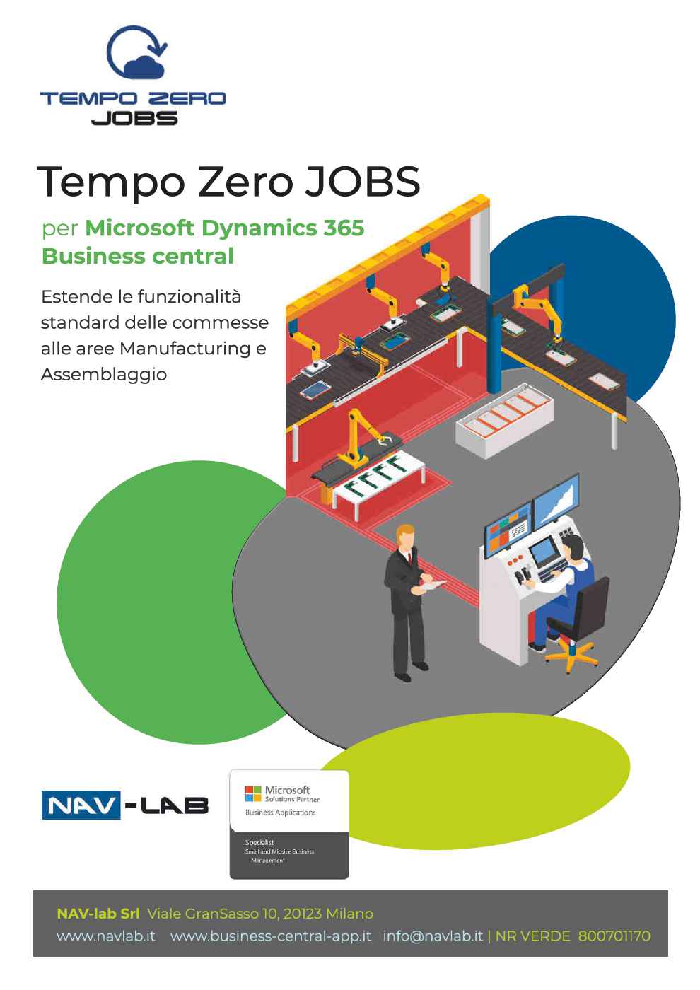 Tempo Zero Jobs: App per Microsoft Business Central - Gestione commesse