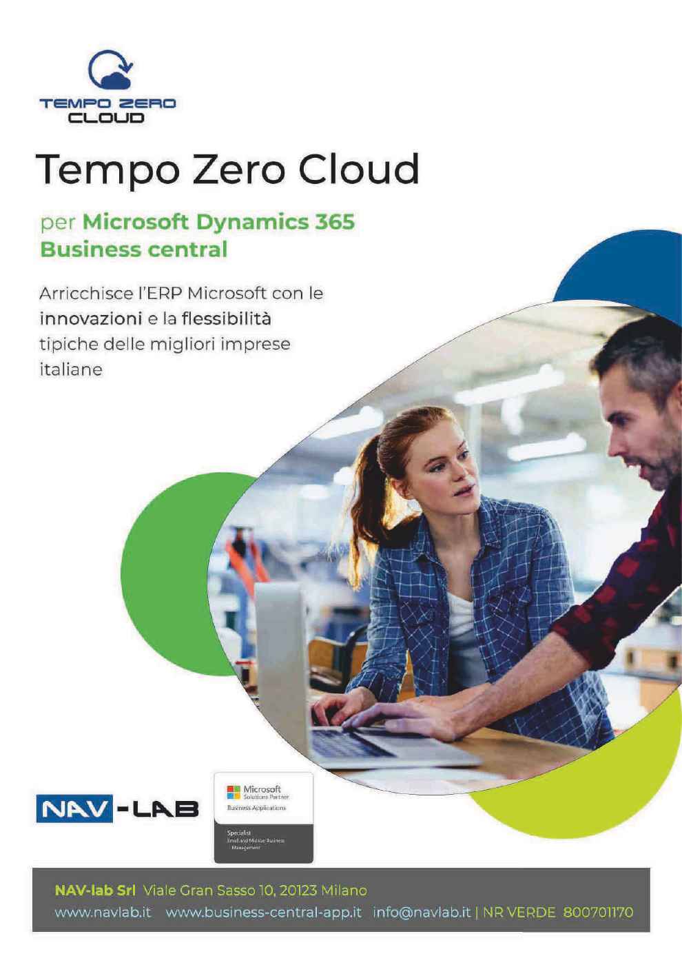 Tempo Zero Cloud: App per Microsoft Business Central - Funzionalità aggiuntive per start-up veloce