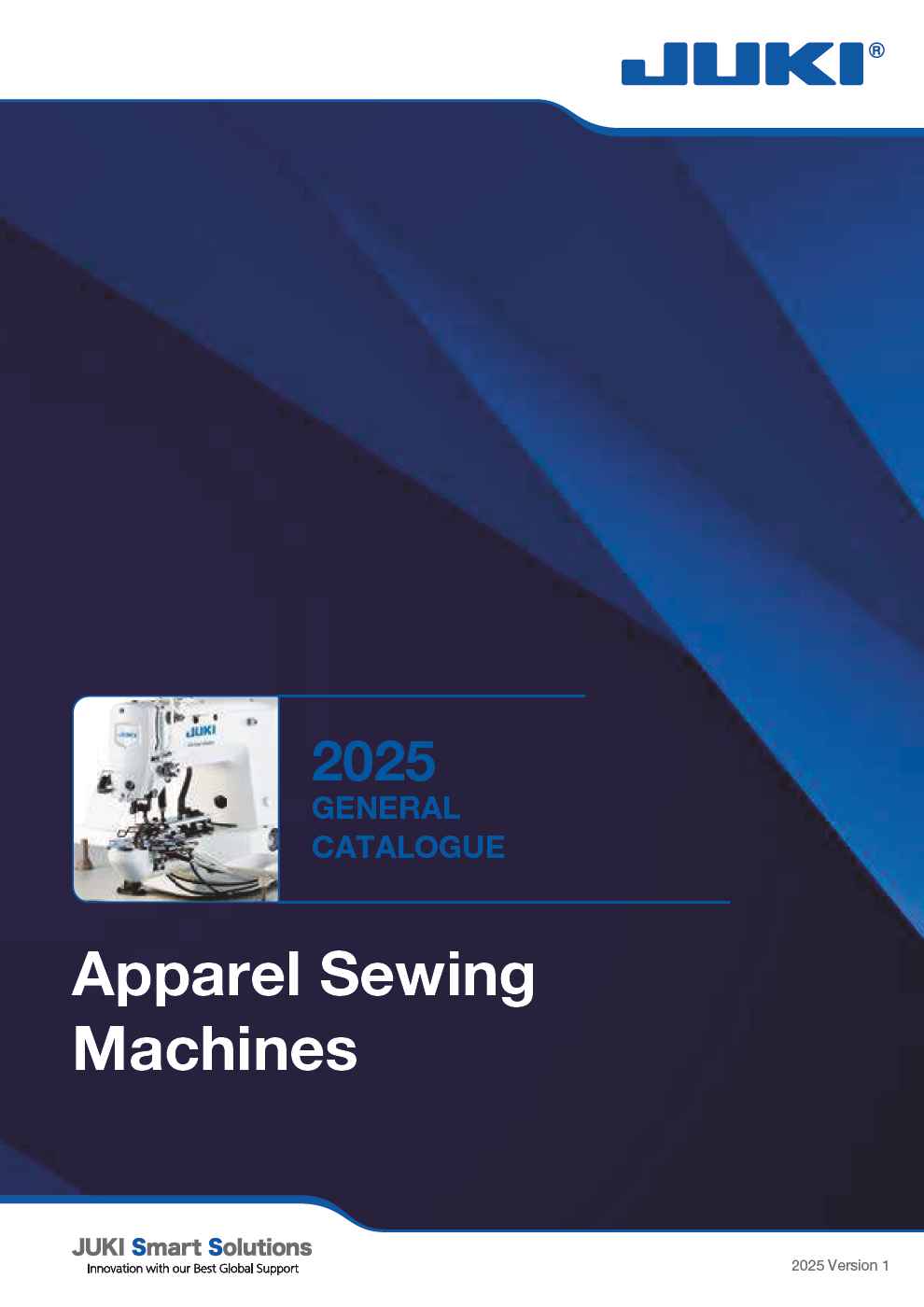 Juki General Catalogue Apparel Sewing Machines