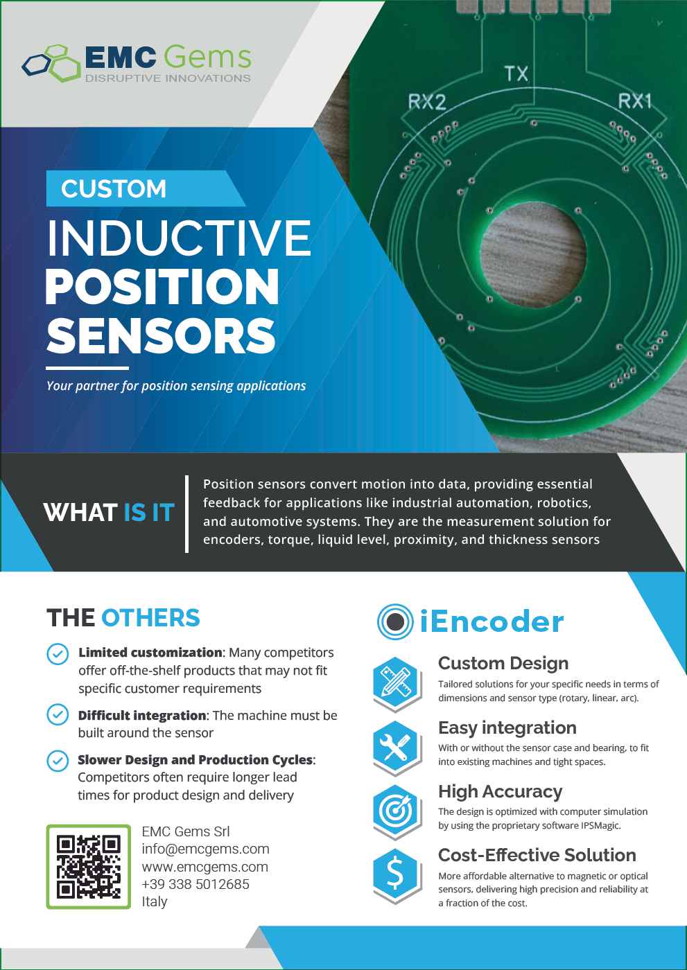 Encoder induttivi custom