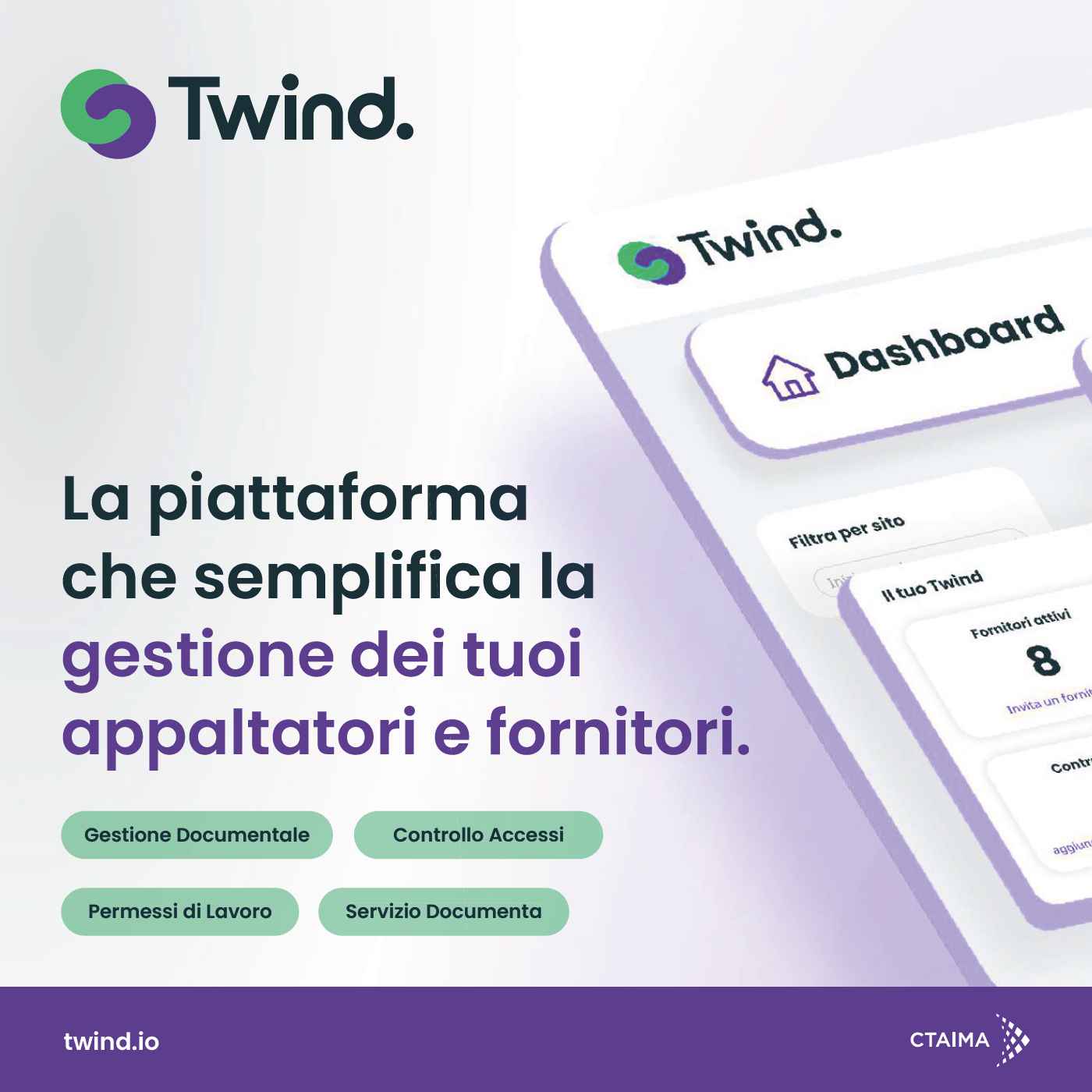 Brochure Twind e Documenta Italia