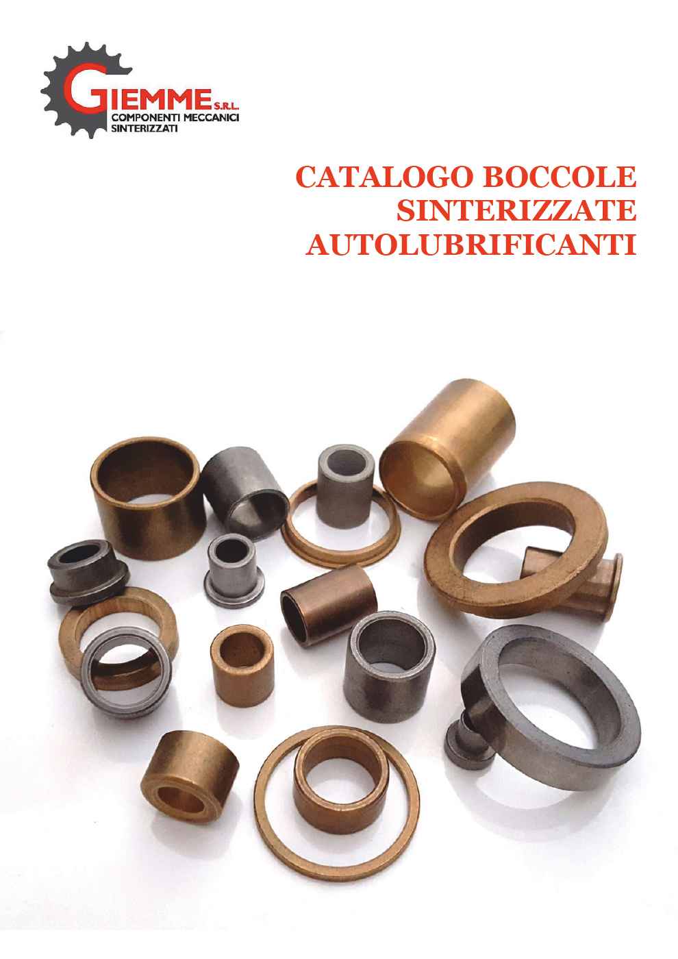 CATALOGO BOCCOLE SINTERIZZATE AUTOLUBRIFICANTI
