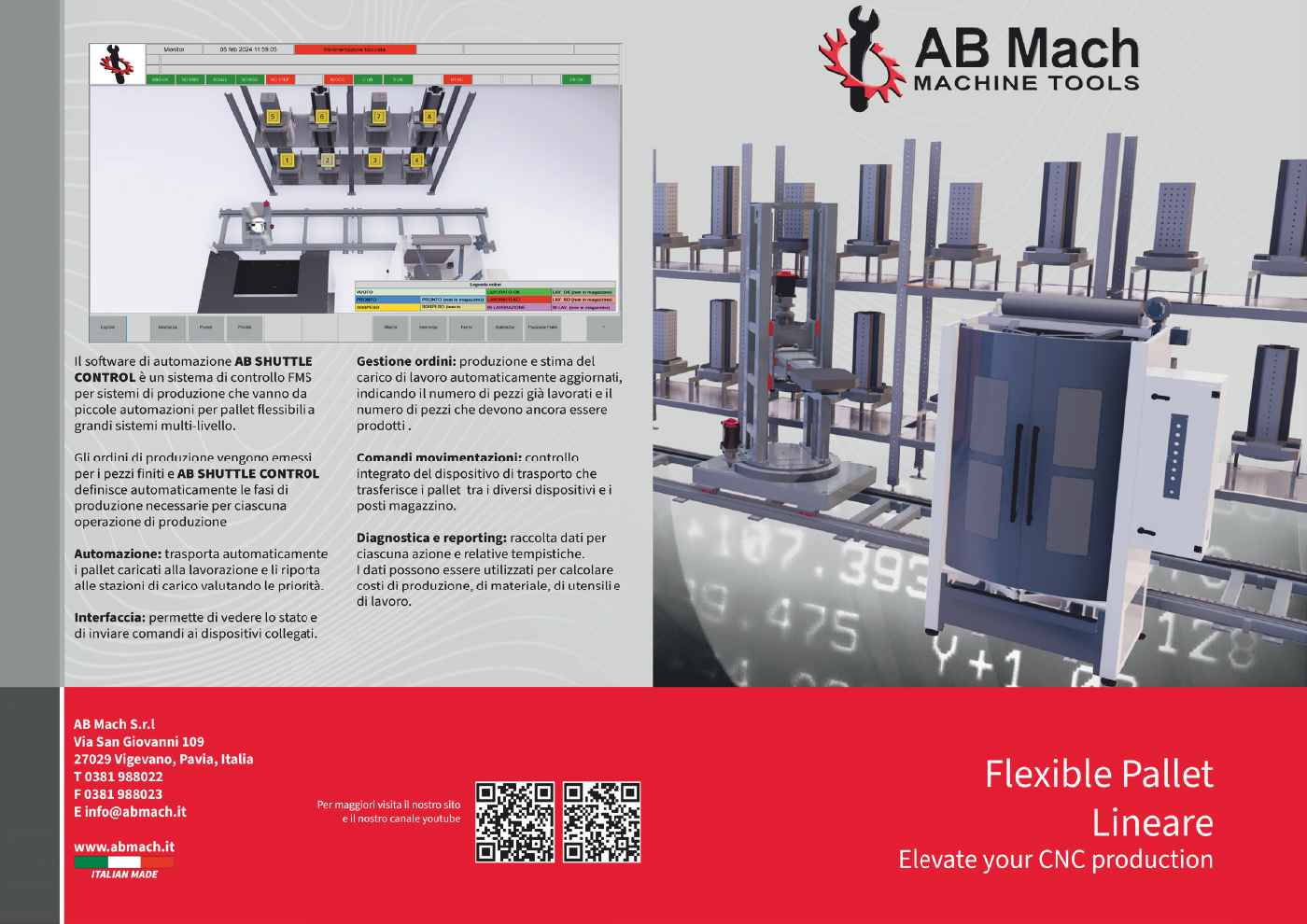 Catalogo Automazione FMS Lineare AB Mach