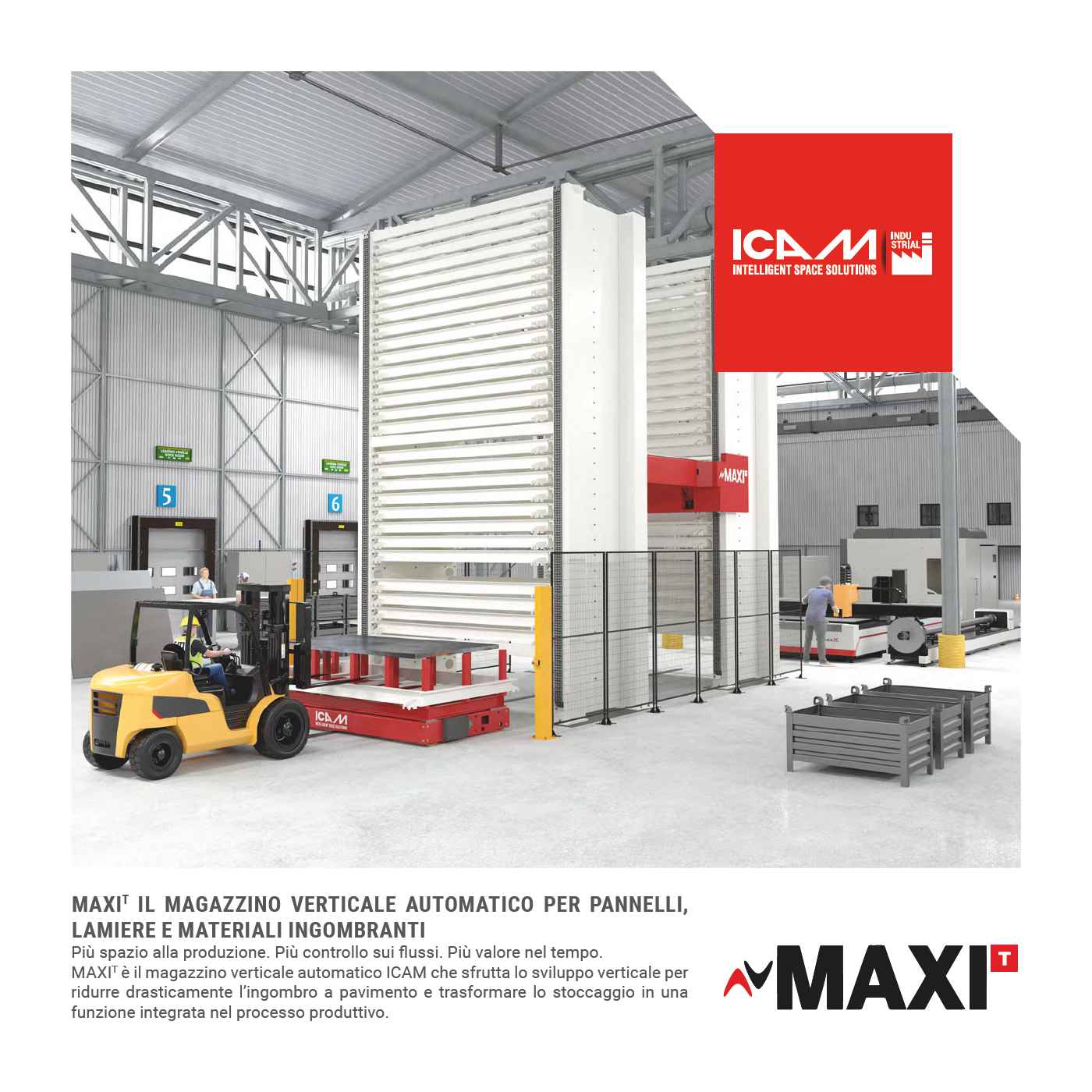 ICAM - MAXI T - Il magazzino per pannelli e lamiere