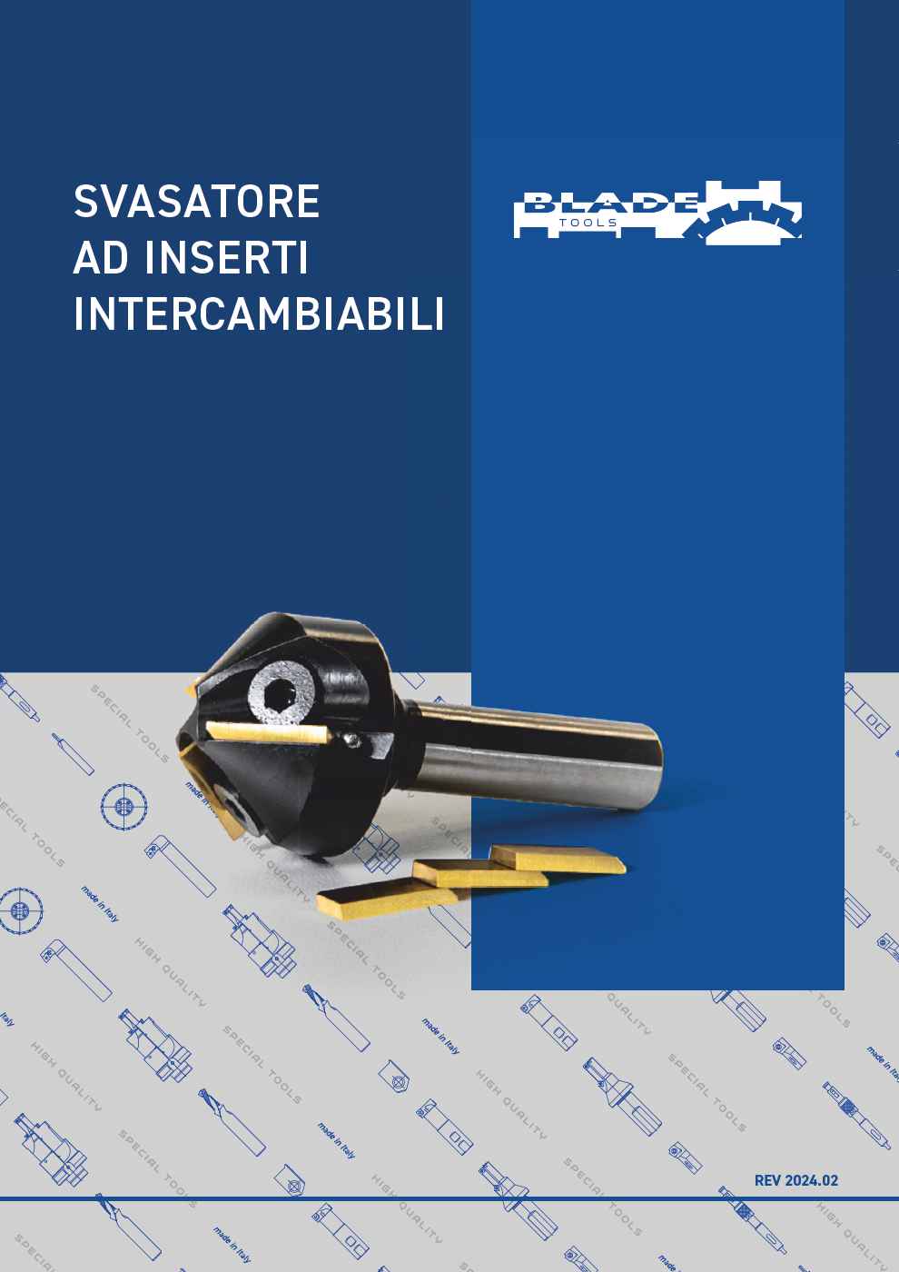 Svasatore ad inserti intercambiabili