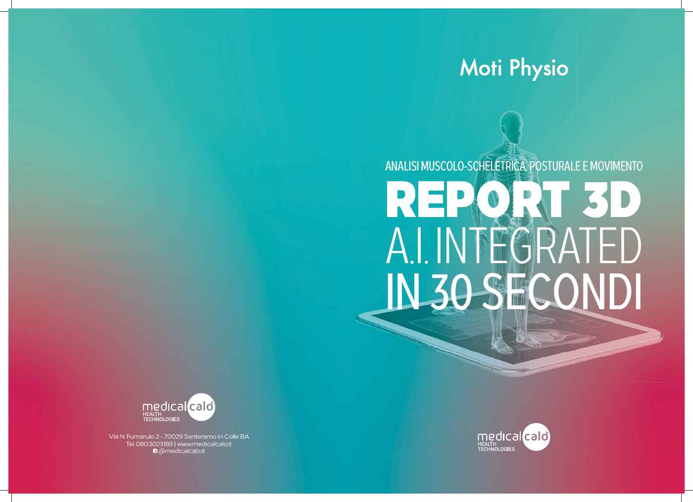 MOTI PHYSIO - ANALISI POSTURALE 3D