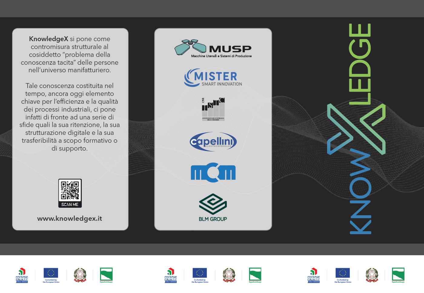 Flyer Progetto KnowledgeX