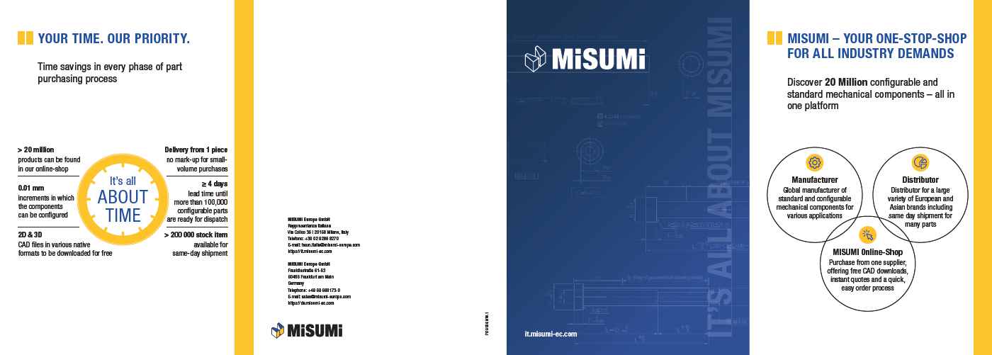 Misumi Brochure