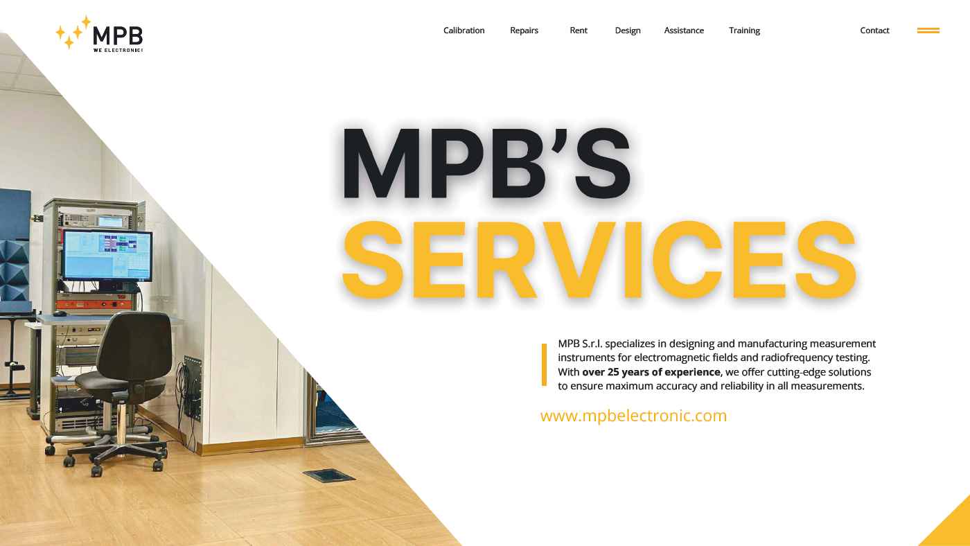 MPB'S Services (Calibration)