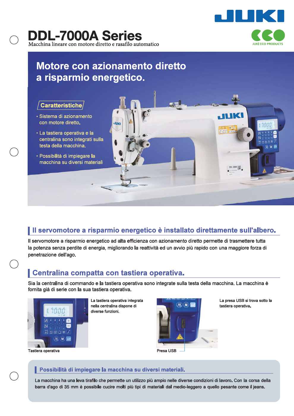 DDL7000A - Macchina lineare con rasafilo automatico