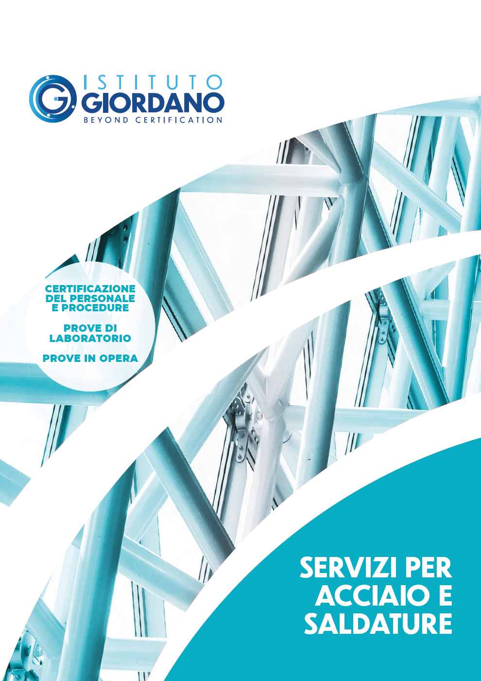 Brochure servizi acciaio e saldature
