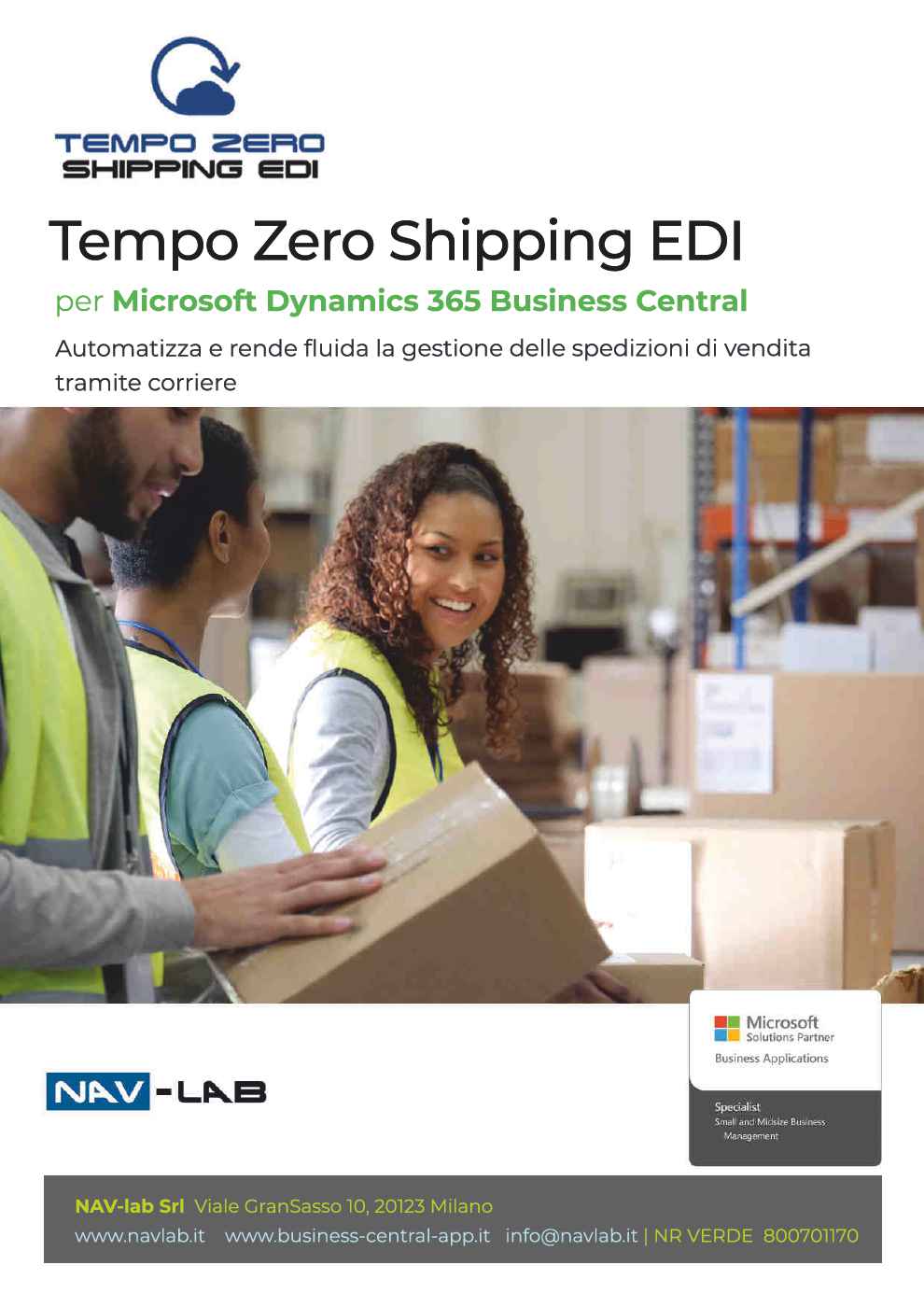 Tempo Zero Shipping EDI