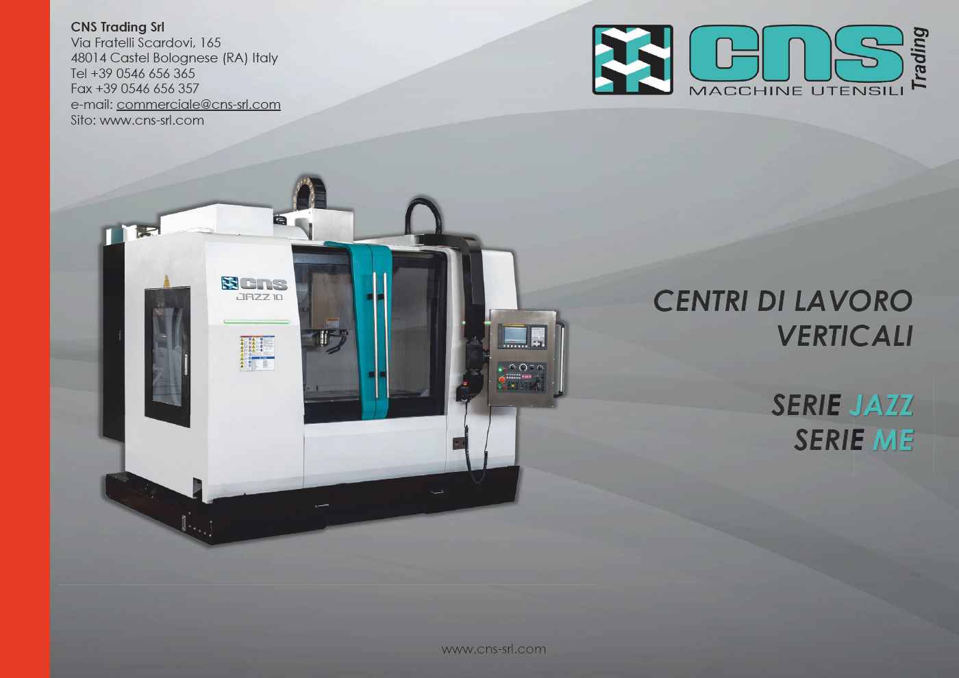 Centri di lavoro verticali a 3 assi