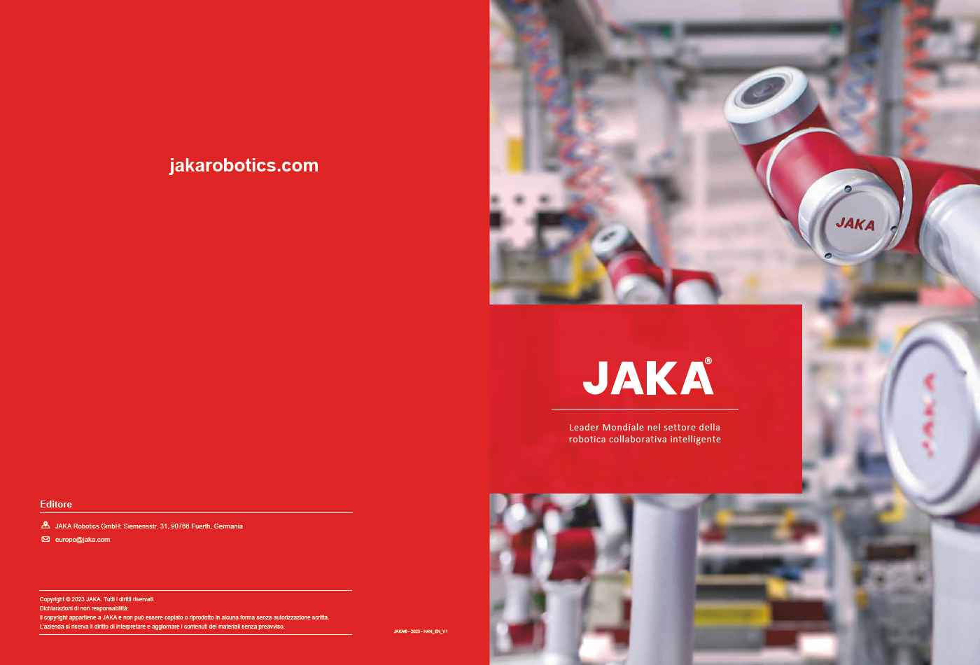 Catalogo Gamma JAKA in Italiano