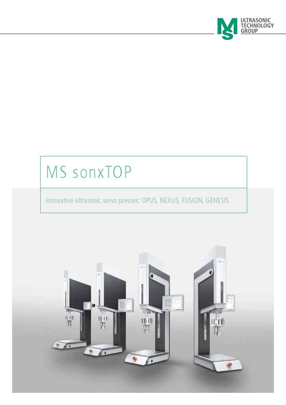 Seriesmachines MS sonxTOP