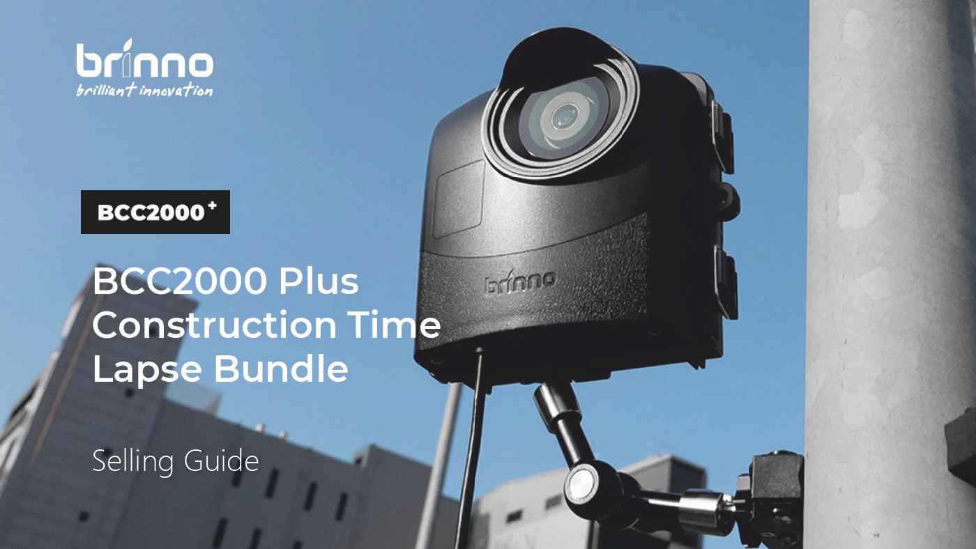 Brinno BCC2000 Plus Telecamera Professionale per filmati FullHD Time Lapse