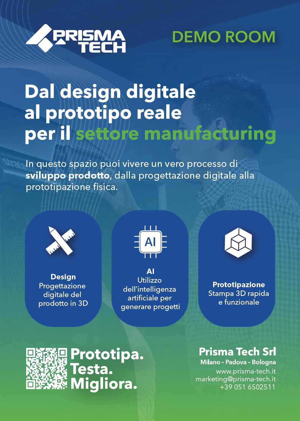 La prima Demo Room 3D in Italia