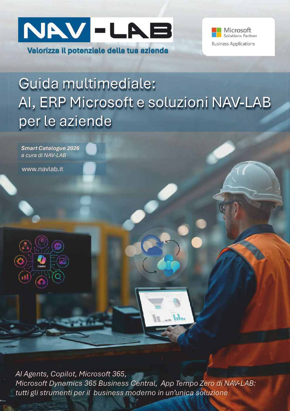 Guida multimediale: AI, ERP Microsoft, App per Business Central e servizi NAV-LAB per le aziende