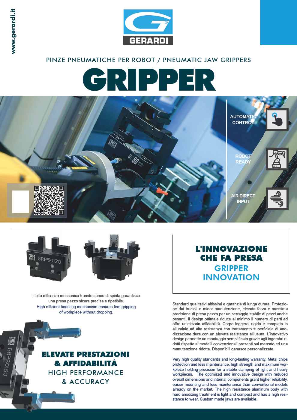 GRIPPERS - Pinze per Robot