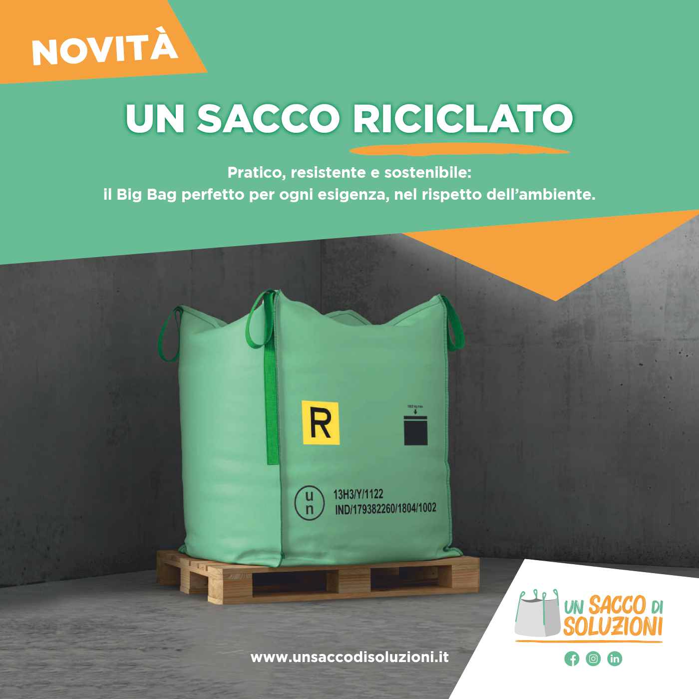 Volantino BB 100% riciclato