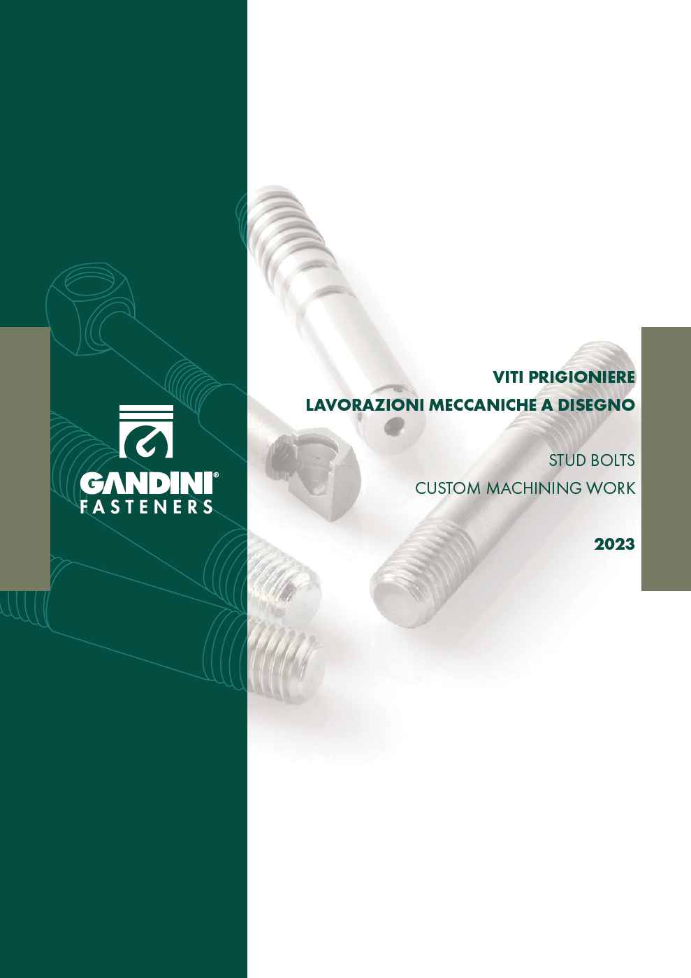 VITI PRIGIONIERE, LAVORAZIONI MECCANICHE A DISEGNO