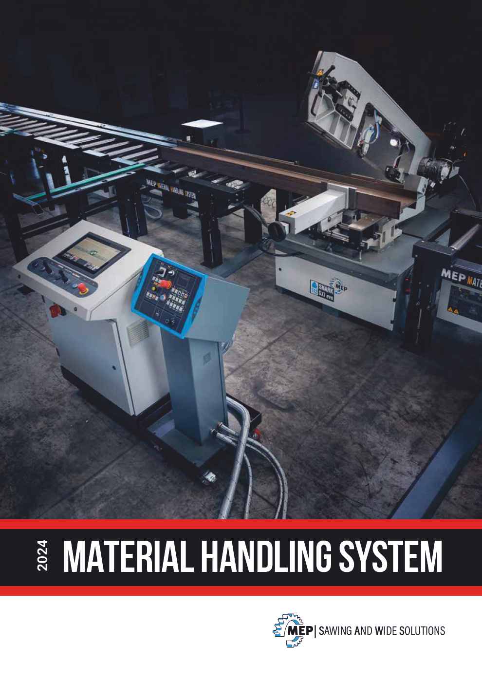 CATALOGO SEGATRICI MEP - MATERIAL HANDLING SYSTEM