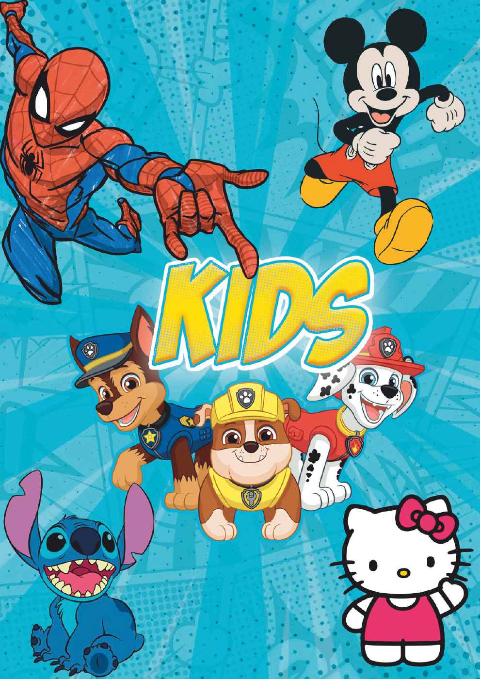 KIDS - Occhiali da Sole per Bambini Disney / Marvel / Hello Kitty