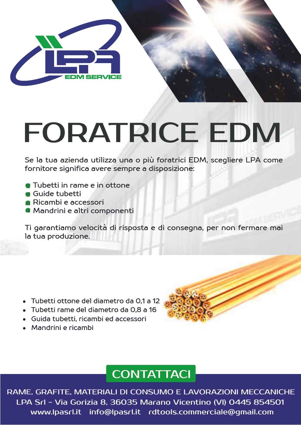 Foratrice EDM