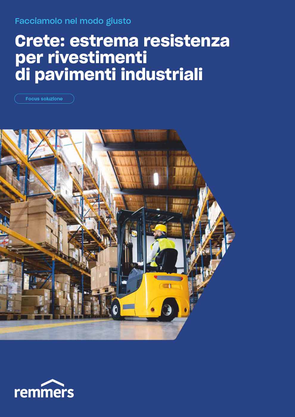 Crete di Remmers - poliuretano cemento: estrema resistenza per rivestimenti di pavimenti industriali