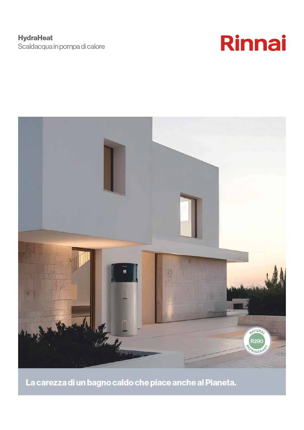 Pompa di calore sanitaria Rinnai HydraHeat