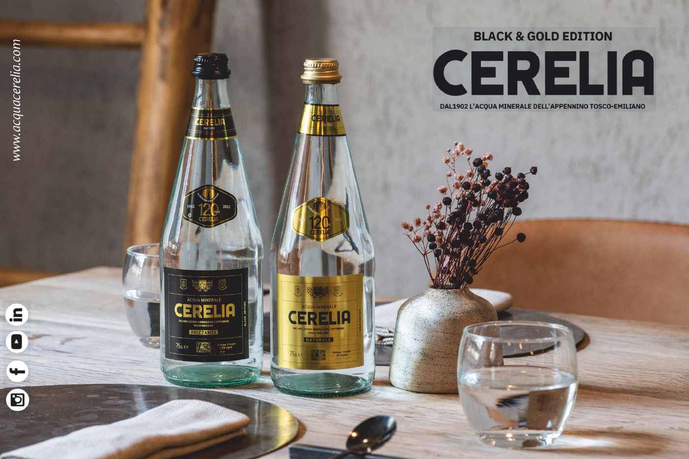Acqua Cerelia - Linea Black&Gold