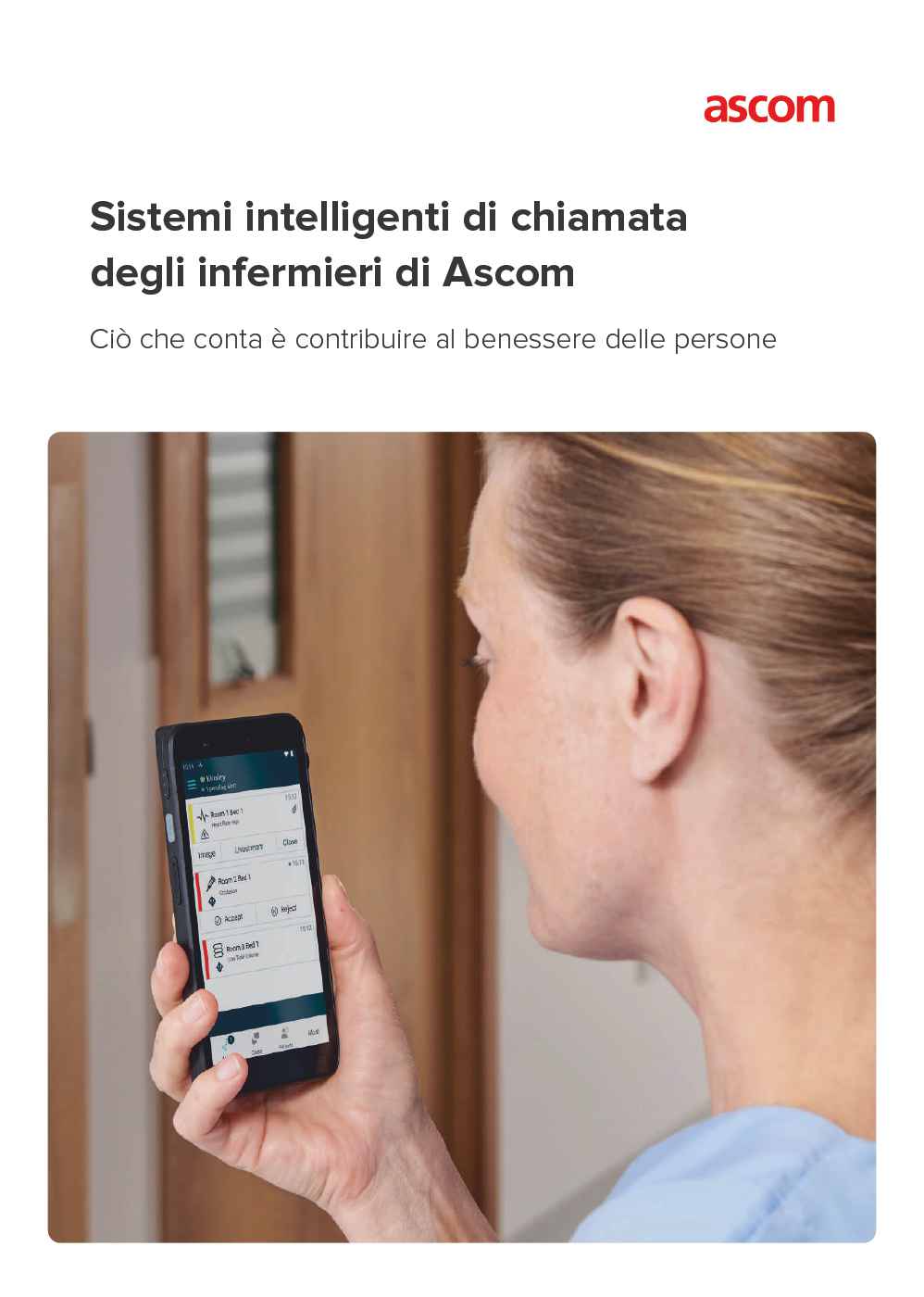 Ascom: il sistema di chiamata infermiera intelligente