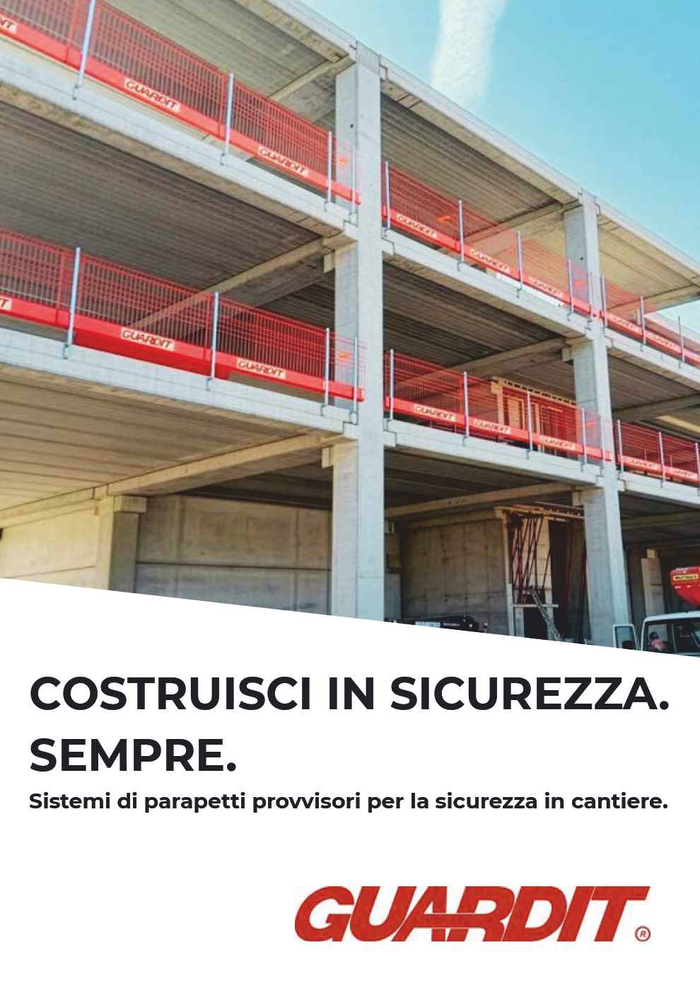 Catalogo parapetti provvisori Guardit Safety