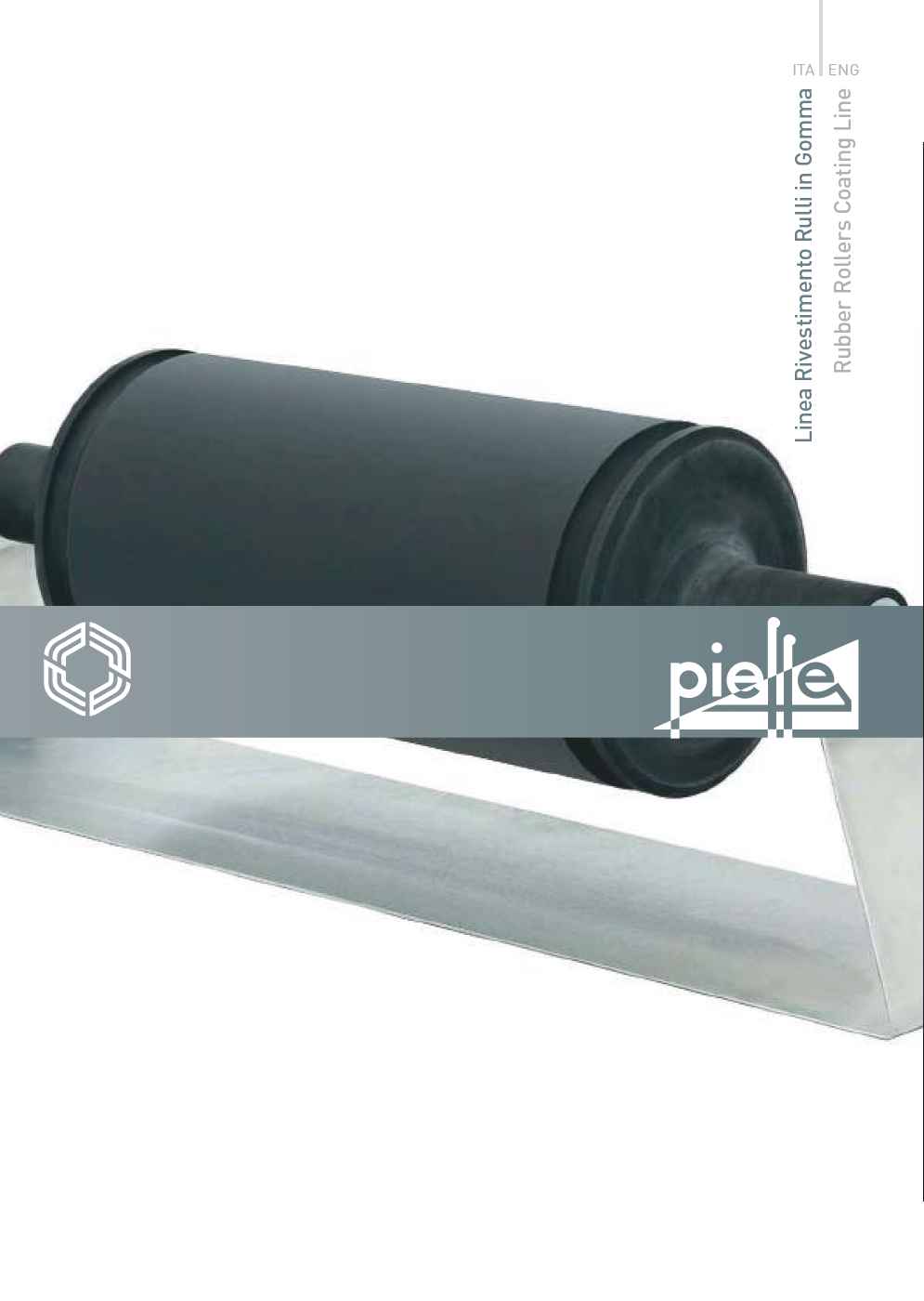 Linea rivestimento rulli in gomma