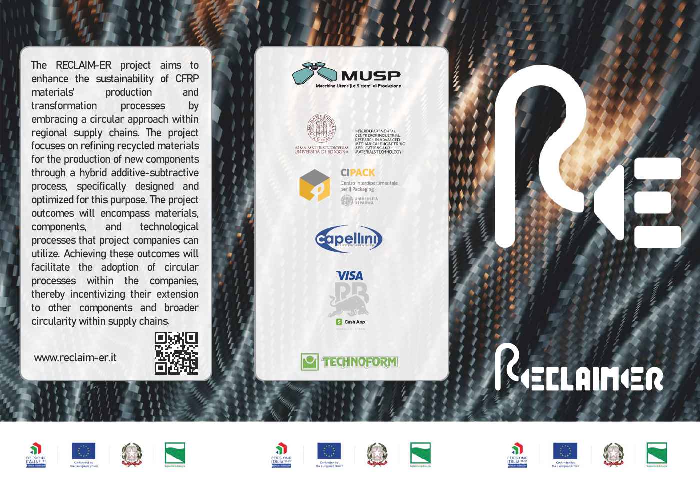 Flyer Progetto ReclaimER