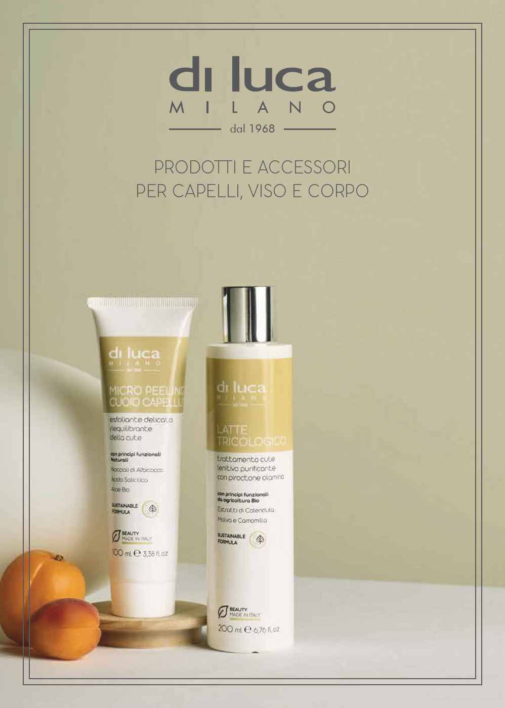 Catalogo schede tecniche Di Luca Milano 2026