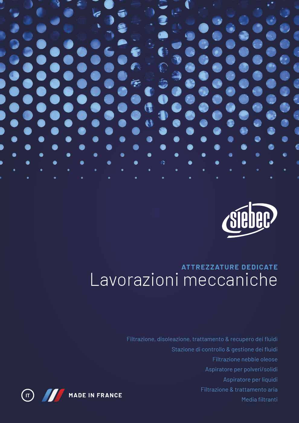 FILTRAZIONE PER LAVORAZIONI MECCANICHE